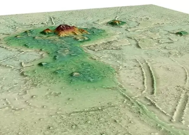 Sites construits par la culture Casarabe.