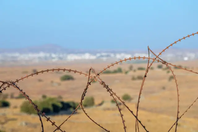 حدود إسرائيل من الجولان المحتل