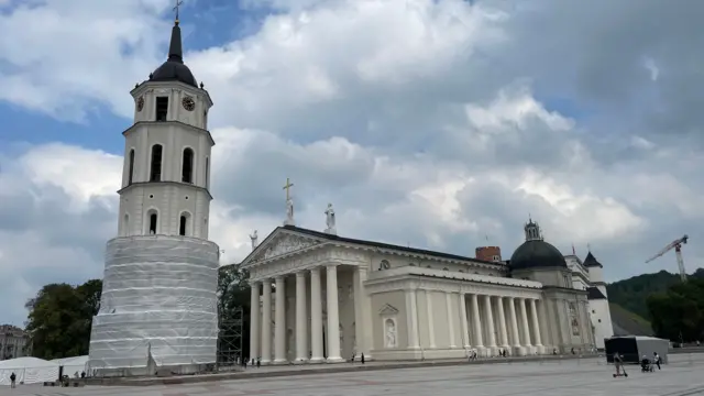 Viljnuska katedrala u centru grada