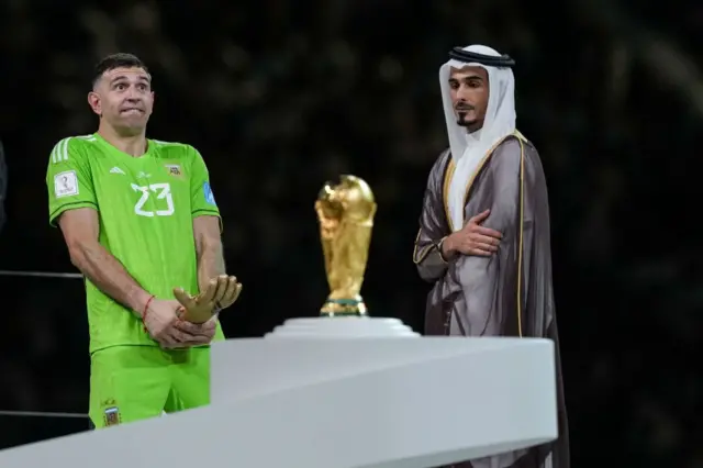 Emiliano Martinez, Argentina, Piala Dunia 2022, Qatar