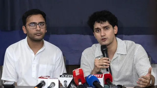 सीजेपी के प्रवक्ता सौरव दास और आशुतोष रांका