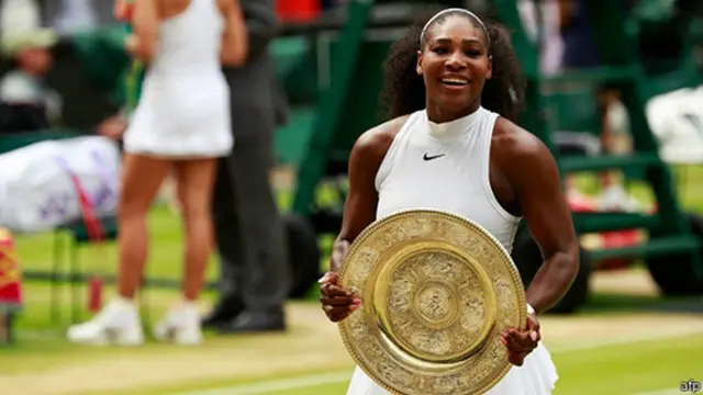 සෙරීනා හත්වැනි වරටයි විම්බල්ඩන් කිරුළ දින ගත්තේ.