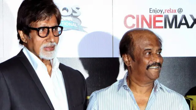 अमिताभ बच्चन और रजनीकांत