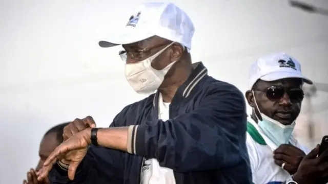 Mr Diallo hopes it will be third-time lucky in his bid to become president