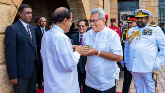 නව ජනපති ගෝඨාභය රාජපක්ෂ වැඩබාරගැනීමේ උත්සවයට හිටපු ජනපති මෛත්‍රීපාල සිරිසේනත් එක්වේ.