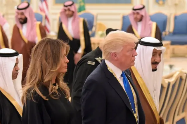 Melani Trump ve Donald Trump