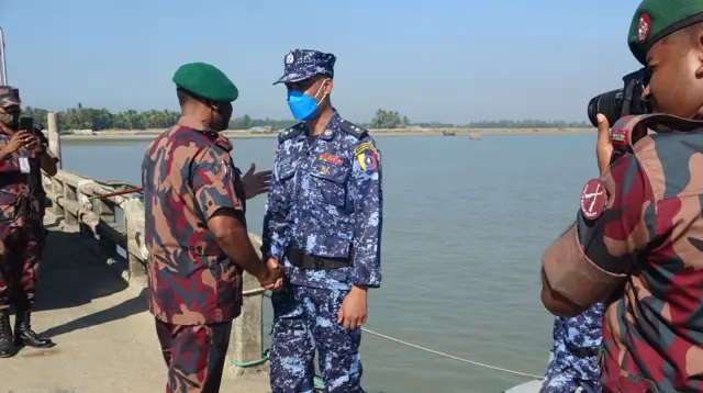 နှစ်နိုင်ငံ နယ်ခြားစောင့်တပ် တပ်ရင်းမှူးအဆင့် တွေ့ဆုံမှု 