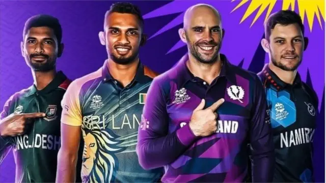 બાંગ્લાદેશ, શ્રીલંકા, નામિબિયા અને સ્કૉટલૅન્ડ રાઉન્ડ-1માંથી ક્વૉલિફાઈ થઈને સુપર-12માં પહોંચ્યાં છે