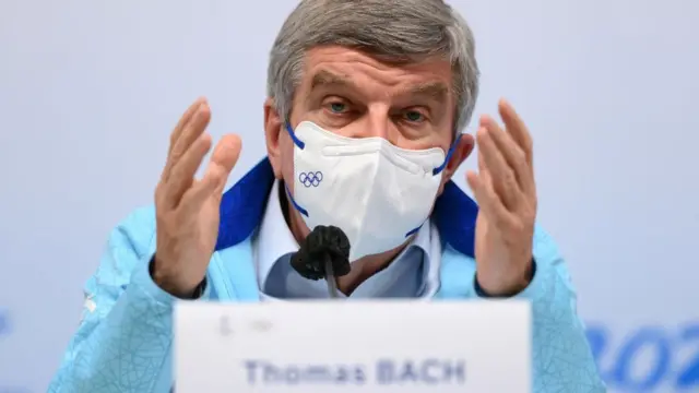 Thomas Bach, presidente do COI