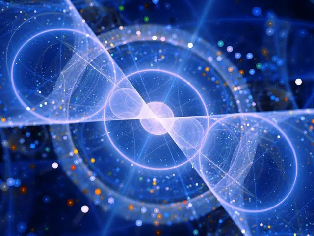 Ilustración de luces que reflejan una secuencia de eventos