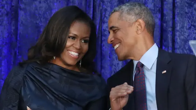 Barack et Michelle Obama.