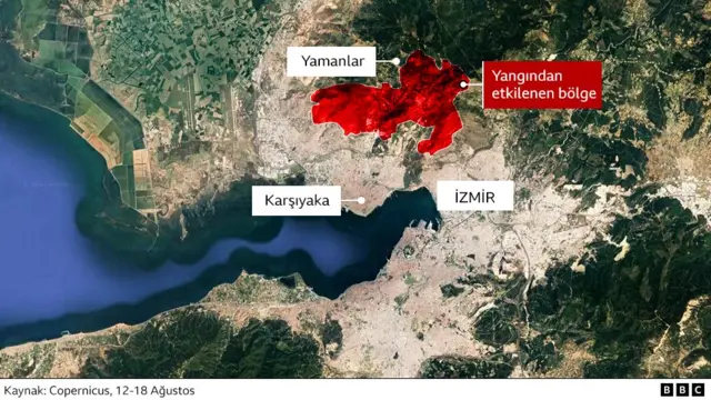yamanlar yangın