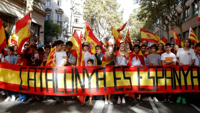 митинг в барселоне