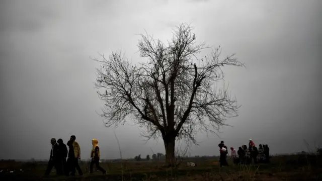 Musul'dan kaçan göçmenler