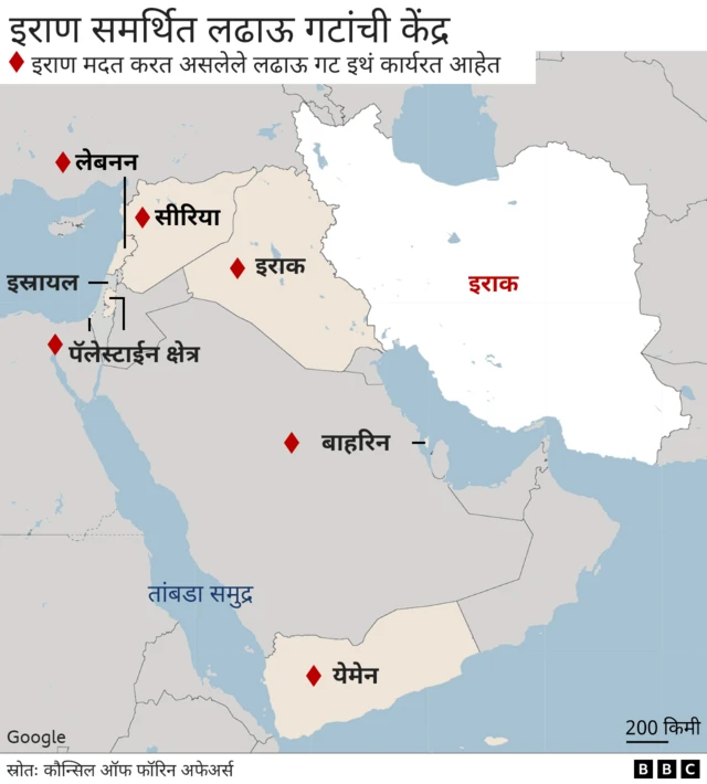 इस्रायल आणि पाश्चिमात्य देशांच्या मते, इराण हमासला शस्त्र, दारुगोळा पुरवण्याबरोबरच हमासच्या सदस्यांना प्रशिक्षणही देतं.
