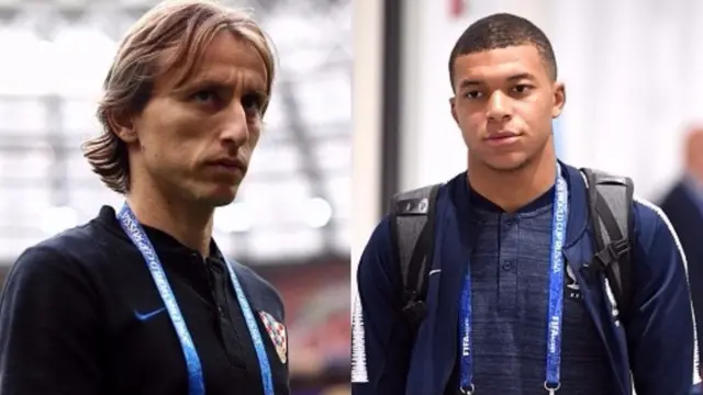 Modric na Mbappe
