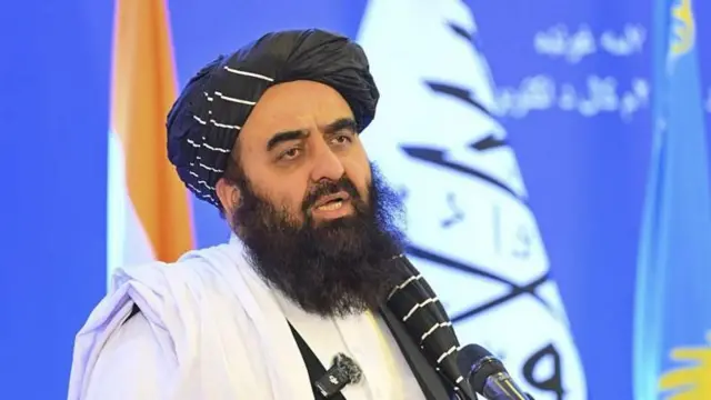 అఫ్గాన్ విదేశాంగ మంత్రి ముత్తాకీ 