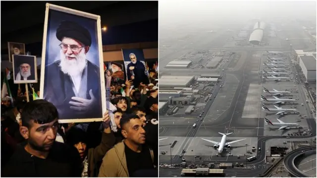 दुबई विमानतळावर इराणच्या हल्ल्यानं किती नुकसान झालं?