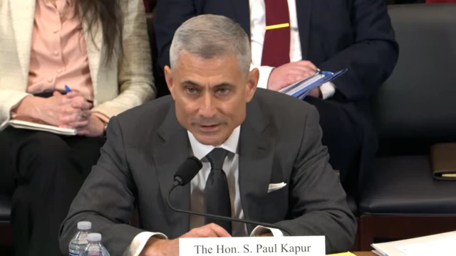 अमेरिकी उपविदेशमन्त्री समिर पल कपुर संसदीय उपसमितिको बैठकमा दक्षिण एशिया सम्बन्धी अमेरिकी नीतिबारे बोल्दै 
