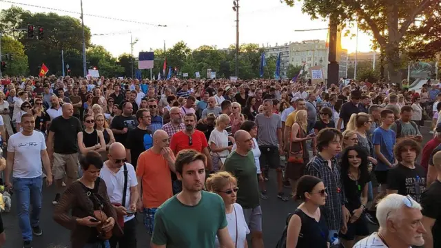 protest, Beograd, Srbija protiv nasilja