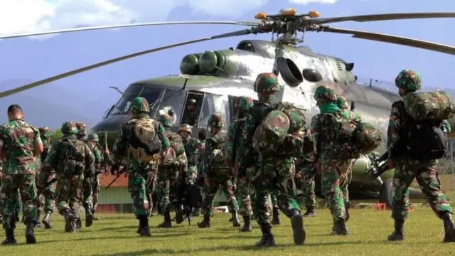 Pengerahan tentara ke Papua