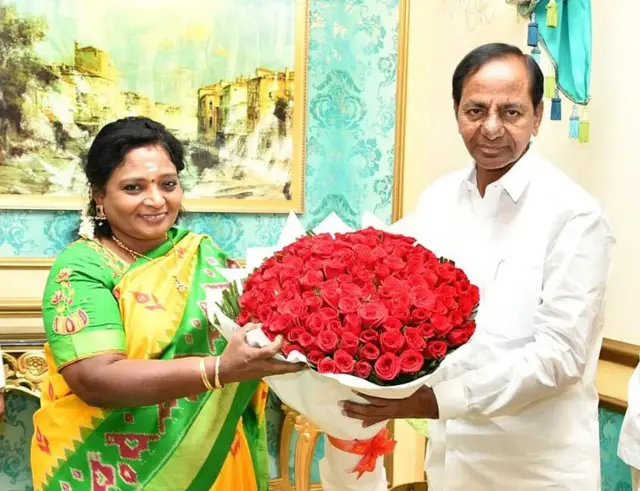 గవర్నర్ తమిళిసై సౌందర రాజన్, సీఎం కేసీఆర్