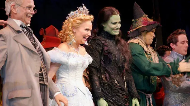 El elenco de "Wicked" en Broadway