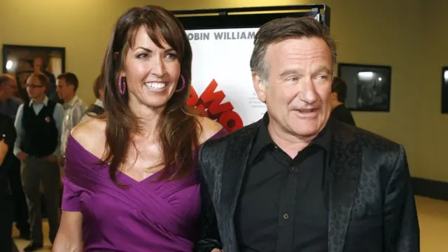Робін Вільямс із дружиною