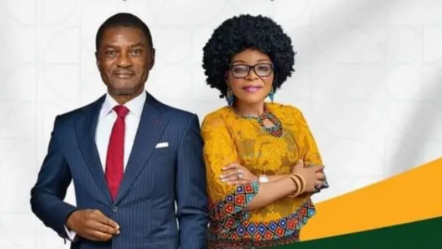 Frank Nweke Jr na Edith Ugwuanyi