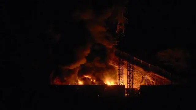 пожежа від вибуху в Каракасі