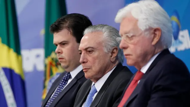 Ministros com Temer