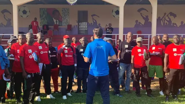 Training for Cameroon league coaches