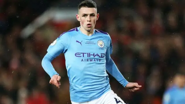 Manchester City's Phil Foden