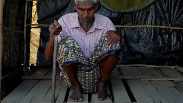 مسن من ميانمار