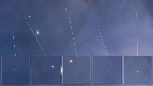 วัตถุลึกลับซึ่งมีขนาดเท่าดาวพฤหัสบดี ล่องลอยไปเป็นคู่อยู่ในเนบิวลานายพราน