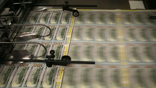 Impresión de dólares