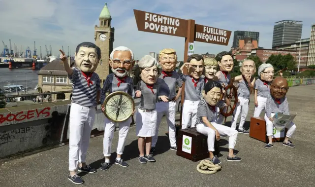 జీ20 మీద నిరసనలు