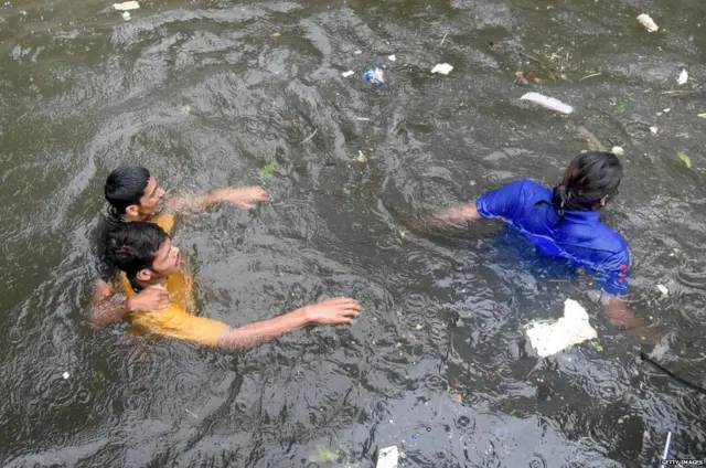 పట్నా వరదలు