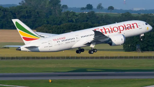 የኢትዮጵያ አየር መንገድ አውሮፕላን