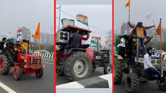 ਕਿਸਾਨਾਂ ਦੇ ਟਰੈਕਟਰ ਮਾਰਚ
