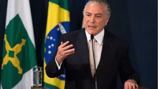 Michel Temer na posse da procuradora-geral da República Raquel Dodge