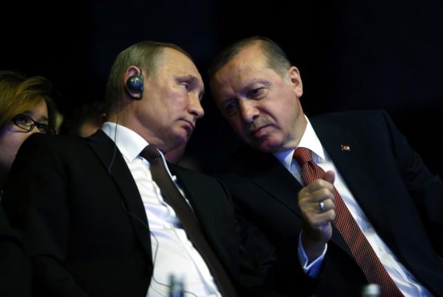 O primeiro-ministro turco Erdogan é um dos novos aliados de Putin.