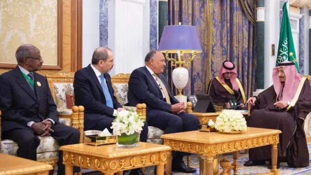 ሚኒስተራት ወጻኢ ጒዳያት ንቀይሕ ባሕሪ ምስ ንጉስ ስዑዲ ዓረብ