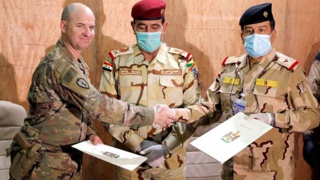 تحویل پایگاه به ارتش عراق در نینوا