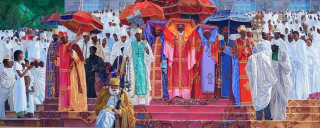 ንግስ ዑየተሰኘው የመዝገቡ ተሰማ የስዕል ስራ