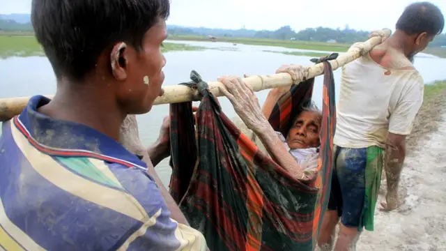 Myanmar, Rohingya, pengungsi