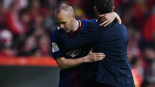 Akoni agbábọ́ọ̀lù ikọ̀ Andres Iniesta Barcelona