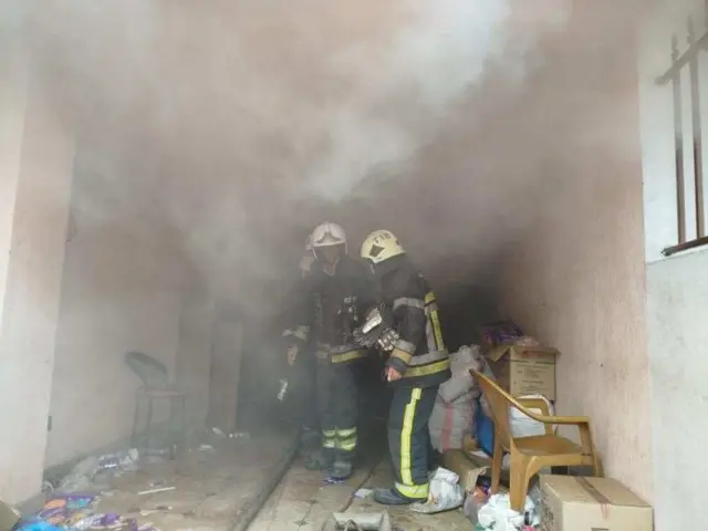 आगलागी नियन्त्रण गरिँदै