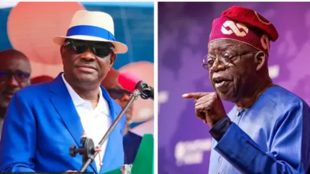 Nyesom Wike da Bola Tinubu