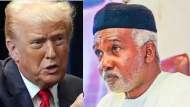 Ibrahim Babangida,Donald Trump na Yusuf Tuggar